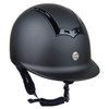 Horsenjoy Genius Unisex Adult Riding Helmet, Black, M