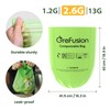 GreFusion 2.6 Gallon Compostable Trash Bags, 100 Count, Extra Thick