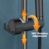 Shower Head Holder for Shower Rail with 2 Hooks, Hand
