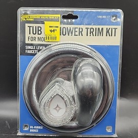 Everbilt MOEN SINGLE LEVER TUB & SHOWER TRIM KIT by Everbuilt Oil Rubbed Bronze NEW Seale