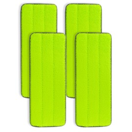 Microfiber Mop Pads for Libman Rinse 'n Wring Mop and Bucket System, 13in Washable & Reusable Microfiber Floor Cleaning Pads Head Refills for All 13" X 5" Flat Floor Mop