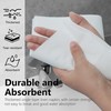 200 Pack Disposable Hand Towels for Bathroom, Cloth Like Paper