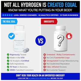 Drink Hrw Tabletas de Agua de Hidr?geno Rejuvenecidas Cl?nicamente para Aumentar el Estado de Alerta y Mejorar la Recuperaci?n de Fitness, M?xima Fuer