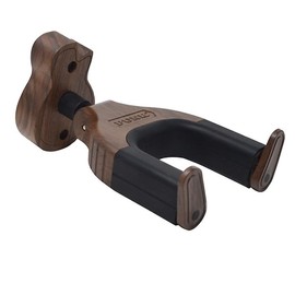 Guitar Shaped Solid Wood Detachable Gravity Lock Hook, Guitar Self-Locking Hook Solid Wood Guitar Shaped Wood Grain Split Guitar Hook