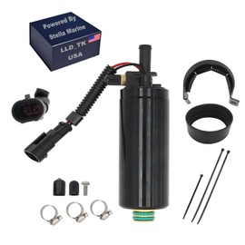 5006063 Marine Outboard Electric Fuel Pump Replace for Johnson Evinrude OMC 40 50 55 60 65 75 90 200 225 250 300 HP E-TEC 3.3L 3.4L 2005-2014,Replacement OEM:5009033,5010821,5009118,5009026,5010818