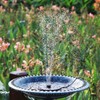 AISITIN 2.8W Solar Fountain Pump for Water Feature with 3.9ft