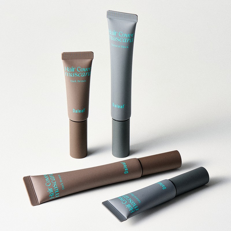 DALEAF Glam Dual Fix Hair Mascara 16g Dark Brown Set