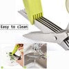 Herb Scissors, Multipurpose Kitchen Shears 5 Stainless Steel Blade with