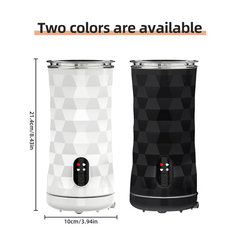 Electric Milk Frother 4-in-1 400W Automatic Hot and Cold Foam
