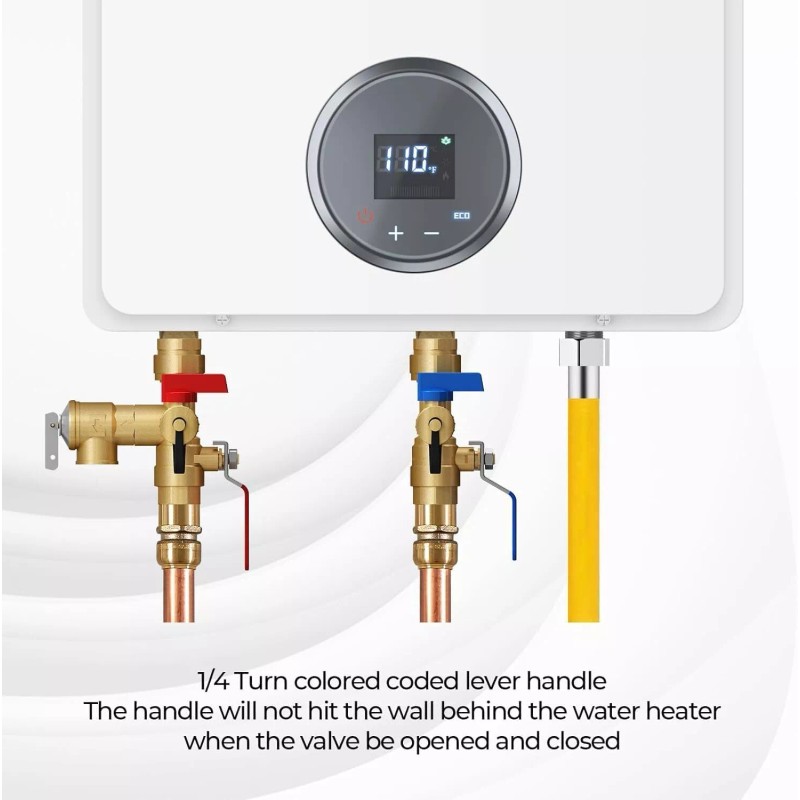 FOGATTI 3/4 Inch IPS Isolator Tankless Water Heater Industry Leading