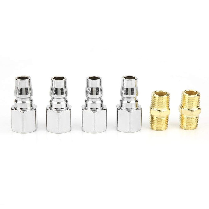 1/4 Bsp Air Fitting, acoplamiento rápido japonés, 18 conectores de
