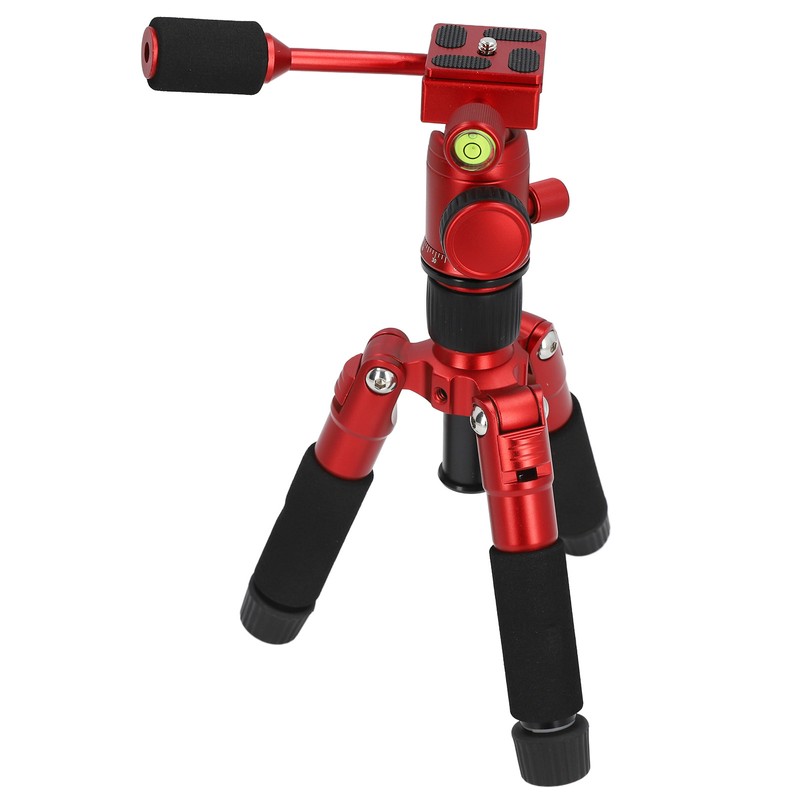 Portable Mini Tripod Desktop Tabletop 5 Section with Level Quick