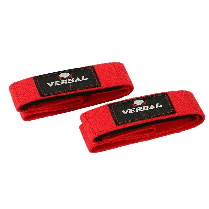 VERSAL VSL Weight Lifting Straps Neoprene Padded Wrist Wraps, 100%
