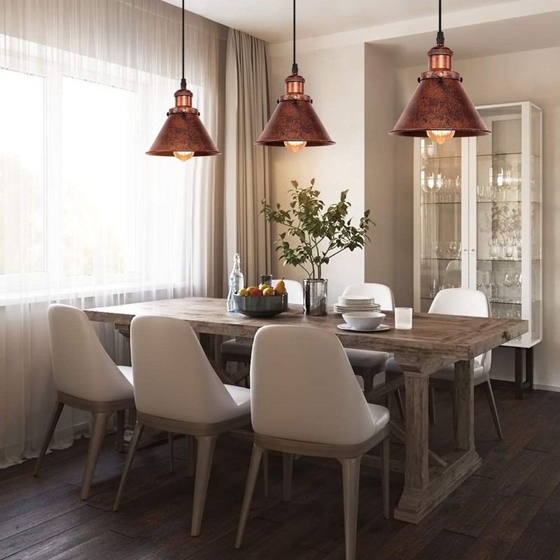 Lingkai Pendant Lighting Industrial Nautical Barn Pendant Light Single with