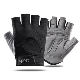 Keroius Cycling Gloves Men Women Bike Gloves Half Finger Road Bike MTB Gloves Sports Cycling Bike Gloves Mountain Bicycle Gloves Breathable Shock-Absorbing Biking Gloves Motorcycle (Black, X-Large)