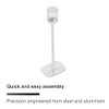 Flexson Floor Stand for Sonos Era 100 Speaker (White, Single)
