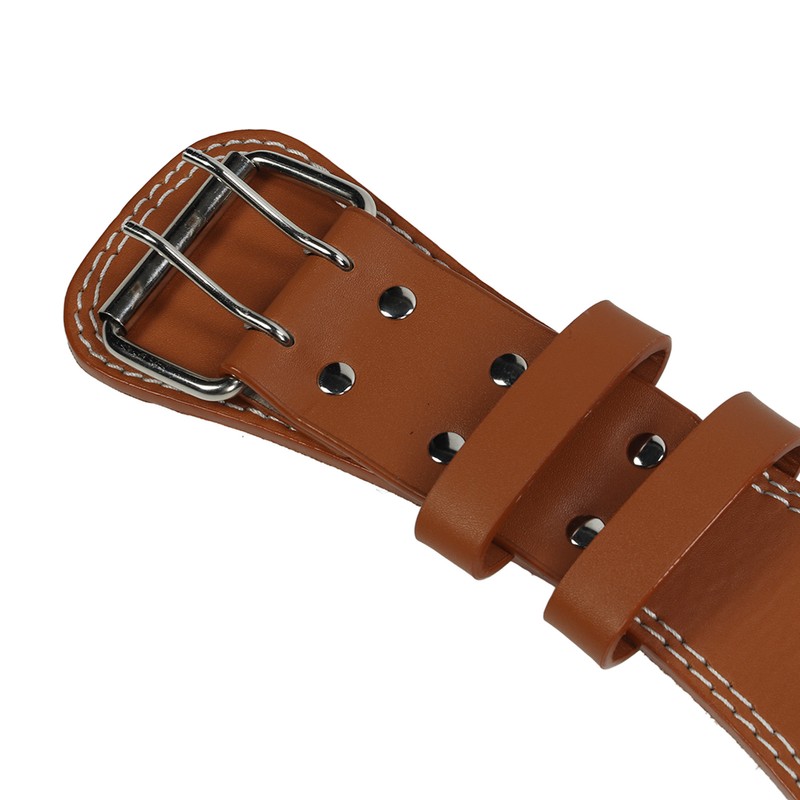 Weight Lifting Belt Waist Protection Adjustable Weightlifting Belt Brown for