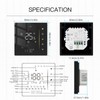 WiFi Thermostat Smart Programmable Temperature Controller for Boiler Heating 95‑240V