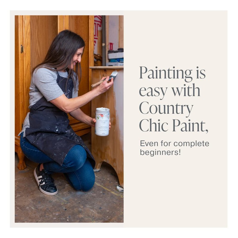 Country Chic All-in-One Chalk Paint for Furniture, Cabinets, Home Decor,