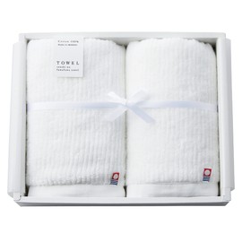 Dolce Duo TF-1672 Imabari Towel, Face Towel, Fluffy, Gift Set, Boxed, Celebration, Household Celebration, Cheerfulness, Return, Made in Japan