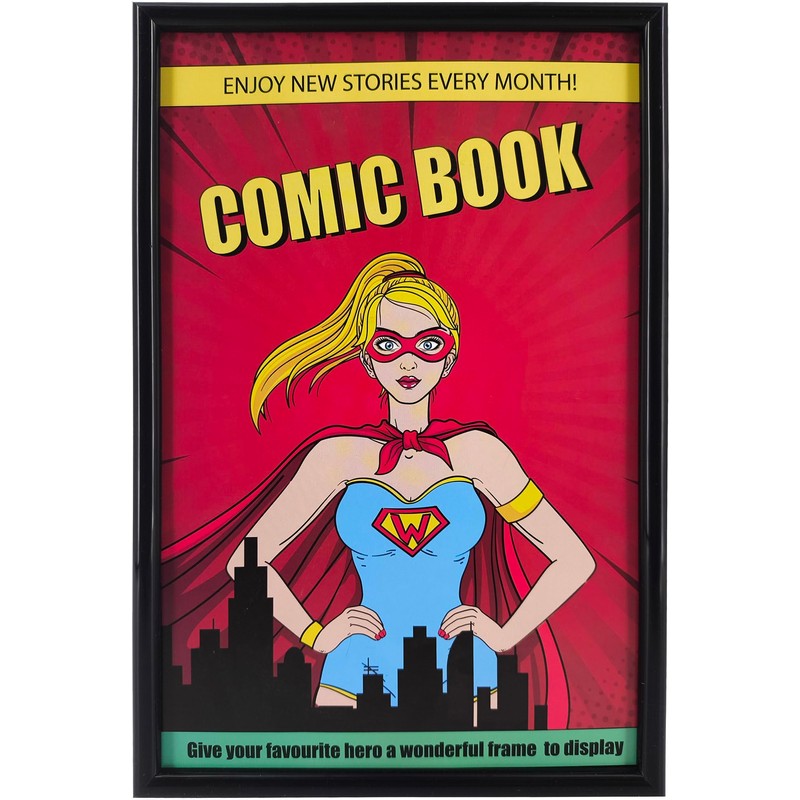 ReqiHome Comic Book Frame, 8 Pack, UV Protection, Fits Current