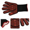 1 Pair of Fireproof High Temperature Resistant Microwave Oven Gloves