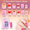 Kids Stick on Nails - 120PCS Kawaii Kids Nails False