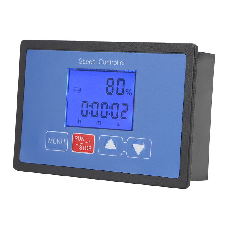 30A 6.5V-55V DC Brush Motor PWM Speed Controller Digital LCD