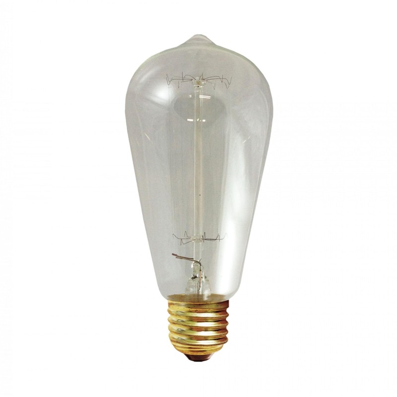 Schiefer 276424040 40w Incandescent ST64, dimmable, 2500K, E27, 160lm =40w