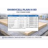 Fiberglass Supply Depot Divinycell PVC Foam Core Plain H-80 5lb
