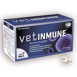 Vetinmune 120 Pills Leishmaniasis, Infections, Energy Tonic for Dogs & Cats