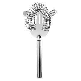 Professional Strainer for Bartender - Fine Mesh Cocktail Strainer with Detachable Spring, Leak Proof, Fits Shaker Tins & Pint Glasses, Professional 304 Stainless Steel, Dishwasher Safe Bar Tool