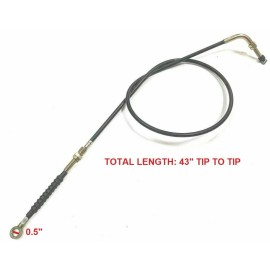 PCC 43" BRAKE THROTTLE / CABLE FOR GO KART MOPED GY6 CB40S
