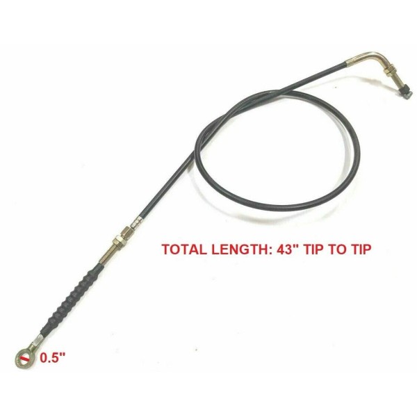 PCC 43" BRAKE THROTTLE / CABLE FOR GO KART MOPED