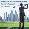 lrgnixs 2 Pcs Adjustable Golf Tees,Reusable Rubber Golf Tees for