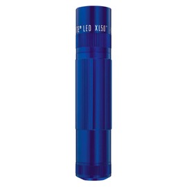MagLite XL50 LED Flashlight, Compact and Powerful with Multi-Mode Functionality, Water-Resistant, 3-Cell AAA Battery-Powered – Blue