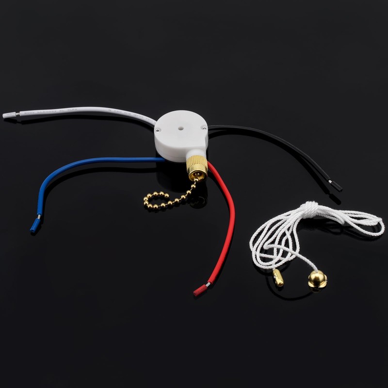 RTNLIT Ceiling Fan Switch ZE-208s Zing Ear E89885 3 Speed