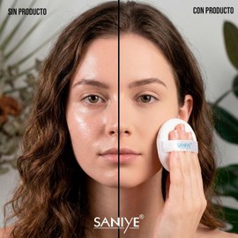 SANIYE Polvo Suelto Traslúcido para Maquillaje BL056, Polvo Fijador Mate, Sellador de Base, Control de Brillo Individual o Dúo