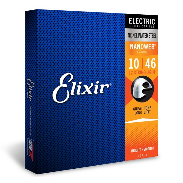 Elixir Elixir Strings, Electric Guitar Strings, Nickel Plated Steel with