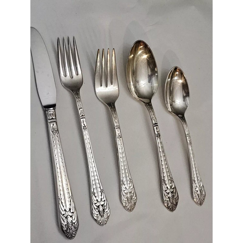 1847 Rogers Bros MARQUISE 1847 ROGERS BROS. SILVERPLATE 5 PIECE