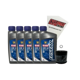 Cyclemax Genuine OEM Standard Oil Change Kit fits 2001-2009 Suzuki VS-1400
