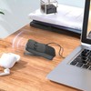Wireless Car Speakerphone,Handsfree Talking Car Speaker with Clip | Multifunctional