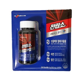 CJ Jeonlipso Saw Palmetto Plus 500mg x 84 capsules / CJ 전립소 쏘팔메토 플러스 500mg x 84캡슐