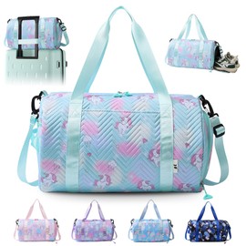 EEPLUYTY Sports bag, unicorn yoga bag, sports bag, small, bag for sports, training bag - unisex (green)