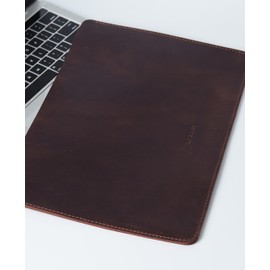 Leather Laptop Sleeve 16 inch Made for MacBook Pro M4 Sleeve - Brown PC Case Compatible with MacBook Pro 16" M1 M2 M3 M4 Max A2141 A2485 A2780 A2991 2022 2023 2024 2025 Genuine Vintage Leather, Brown