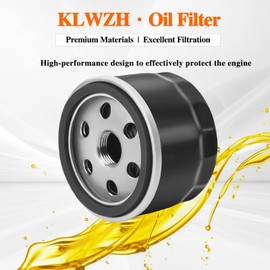 KLWZH Filtro de aceite 49065-7007 49065-0721 492932 492932S 28 050 01-S para Kawasaki FR691V FR730V FR651V FR541V FR600V FX600V FS730 FX600V 4 ciclos AM12544 24 piezas de motor de cortacésped GY20577 (2 piezas)