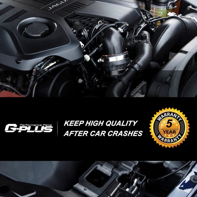 G-PLUS Silicone Radiator Hose Kit w/Clamps Compatible with Jeep Wrangler