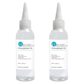 Glow Monster 3Kda ultra-low molecular oligohyaluronic acid 2% undiluted toner, 100ml, 2 pcs / 글로우몬스터 3Kda 극저분자 올리고히알루론산 2% 원액 토너, 100ml, 2개