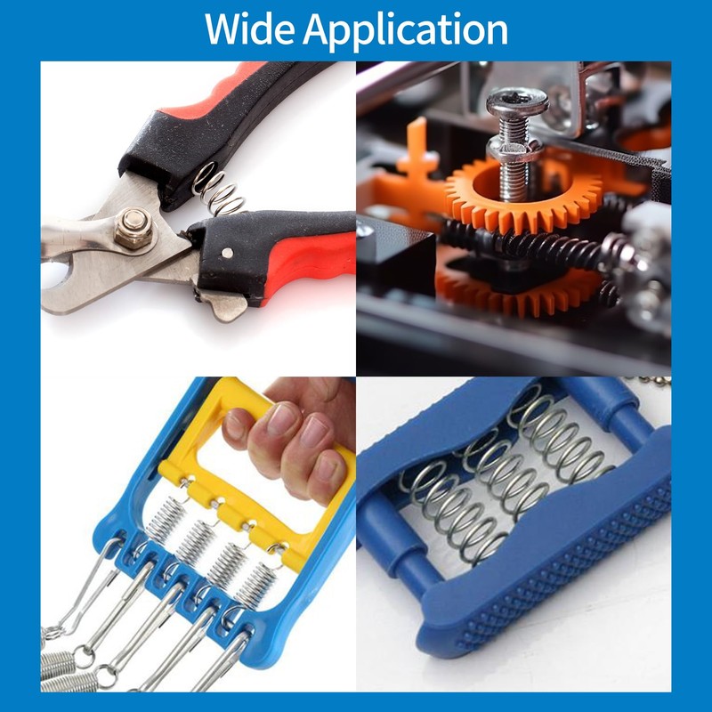 210 Pcs Compression Springs Assortment Kit, Assorted Tension Springs &
