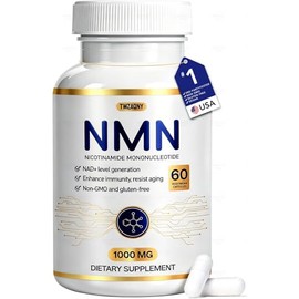 Suplemento NMN de 1000 mg, fórmula 10 en 1 con mononucleótido de nicotinamida, resveratrol y precursores NAD+ para antienvejecimiento saludable, Ces G